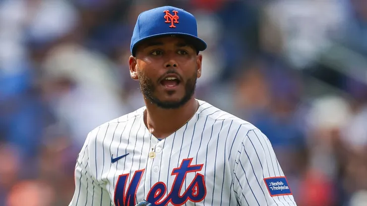 Freddy Peralta #51 of the New York Mets