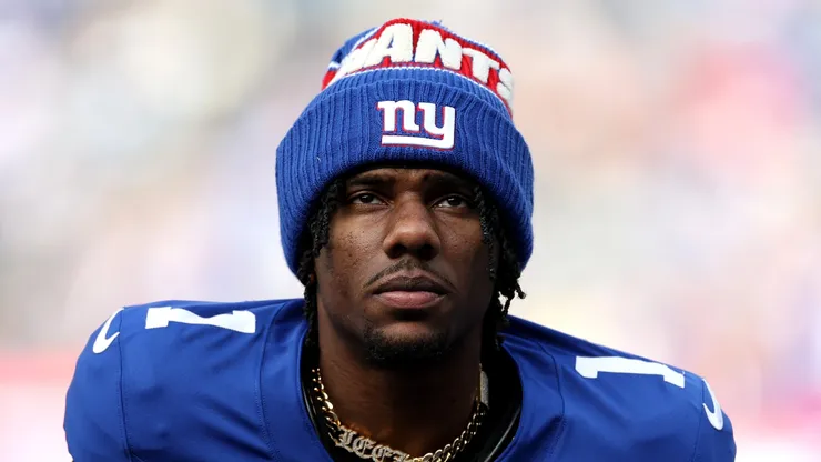 Malik Nabers #1 of the New York Giants