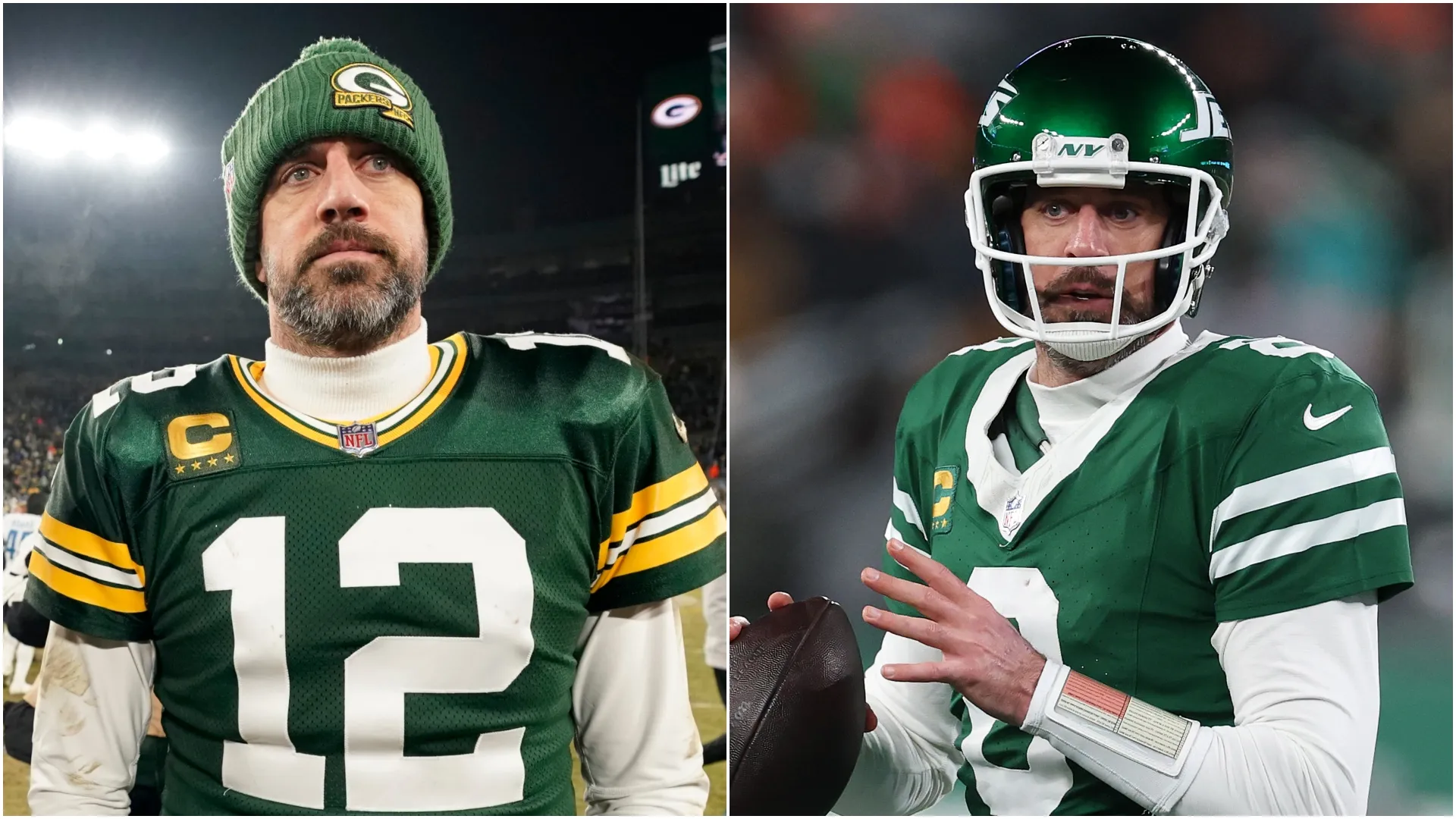 Veteran quarterback Aaron Rodgers