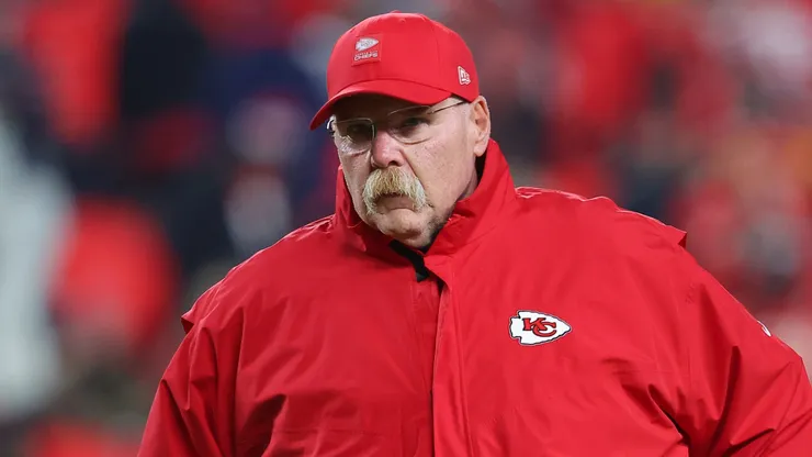 Head coach Andy Reid of the Kansas City Chiefs
