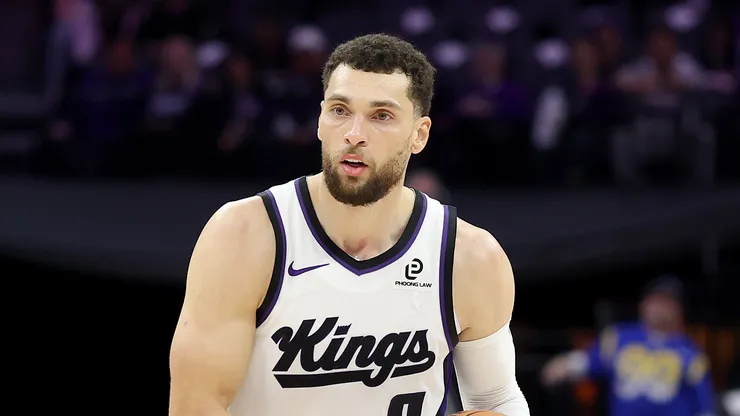 Zach LaVine of the Sacramento Kings.