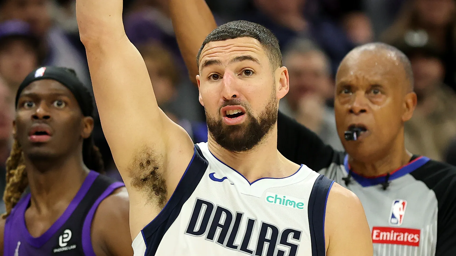 Klay Thompson of Dallas Mavericks.