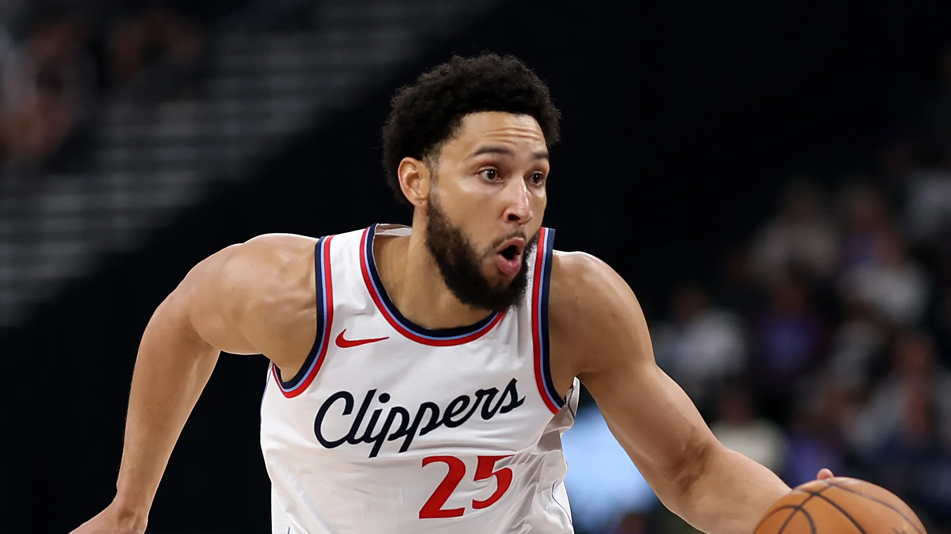 Ben Simmons #25 of the Los Angeles Clippers.