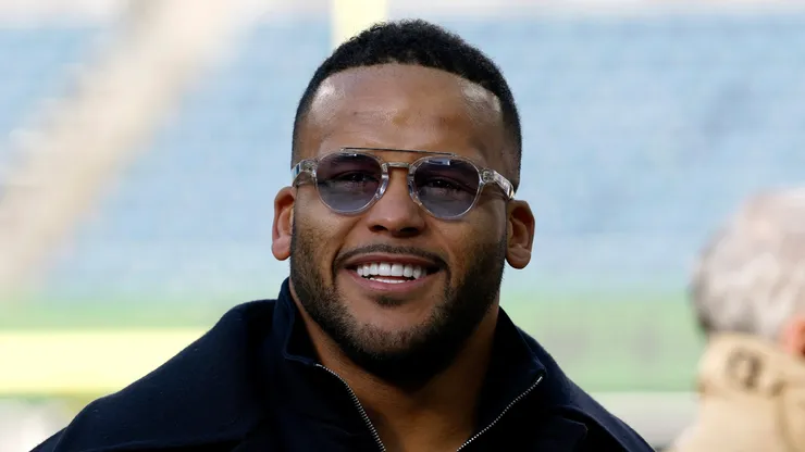 Former Los Angeles Rams player Aaron Donald.