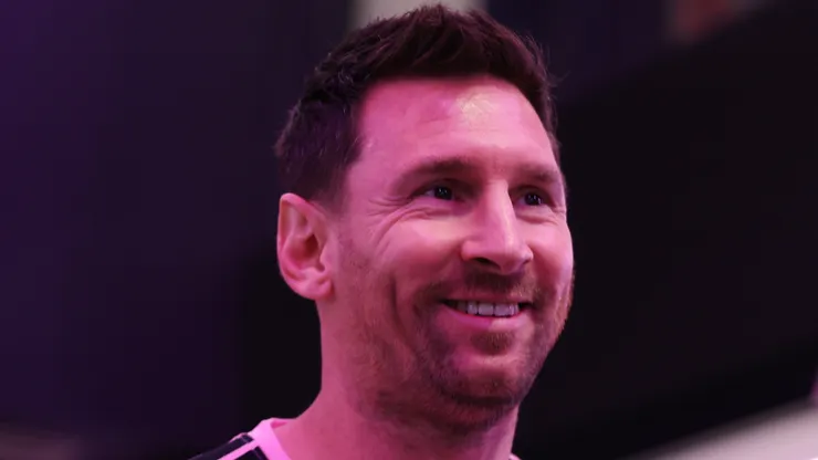 Lionel Messi #10 of Inter Miami CF at Nu Stadium.
