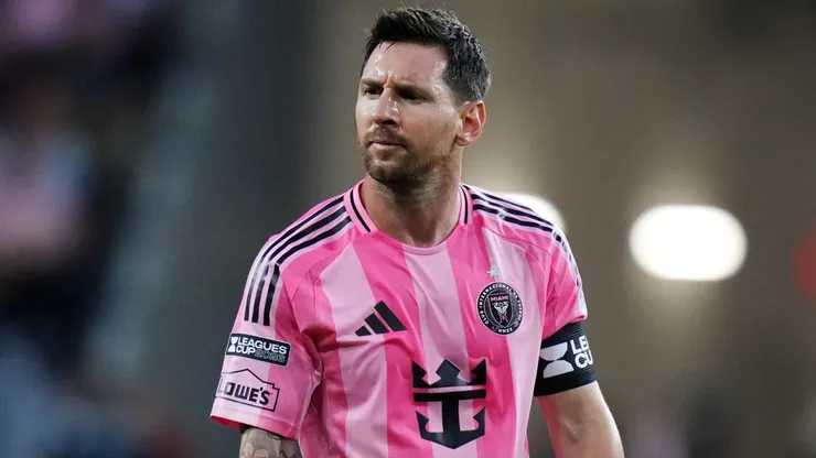 Lionel Messi #10 of Inter Miami CF in 2026 Leagues Cup.