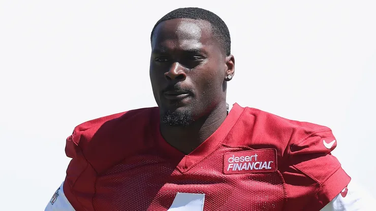 Jeremiyah Love #4 of the Arizona Cardinals