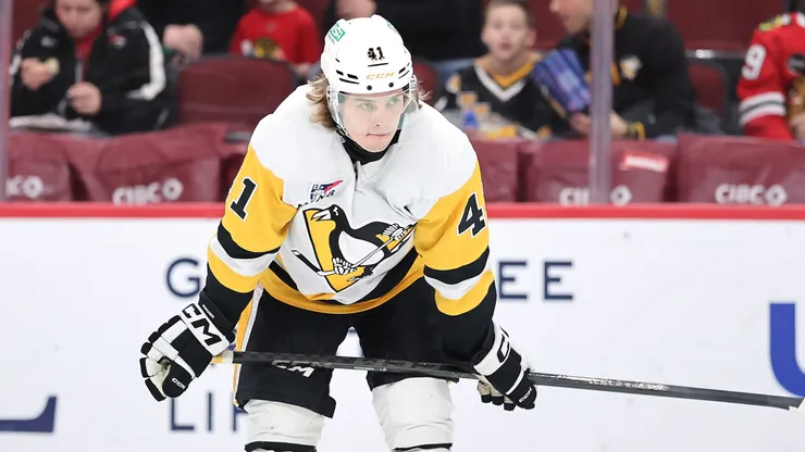 Ville Koivunen of the Pittsburgh Penguins