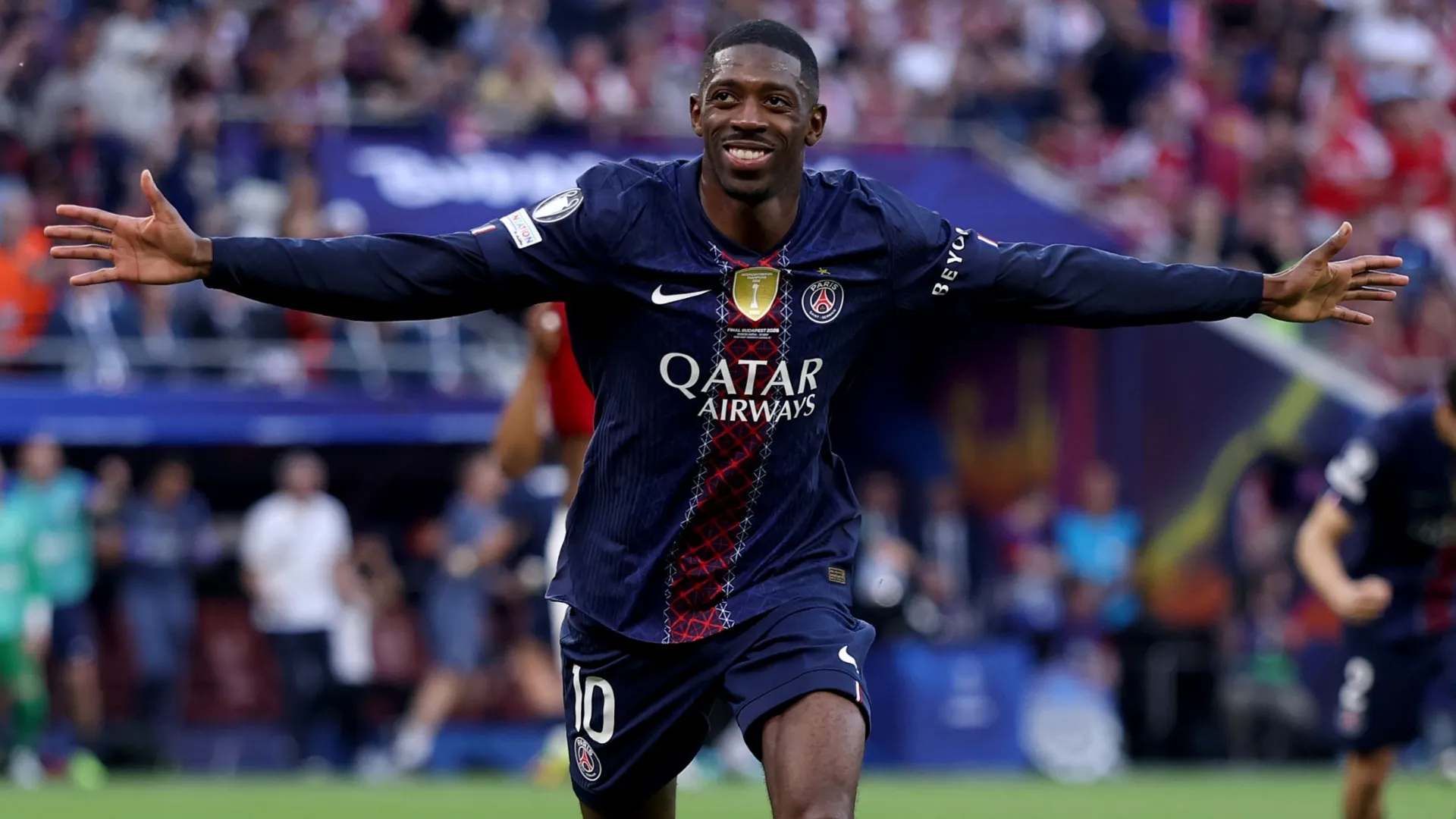 Ousmane Dembele of PSG during the UEFA Champions League Final 2026 match (Source: Lars Baron/Getty Images)