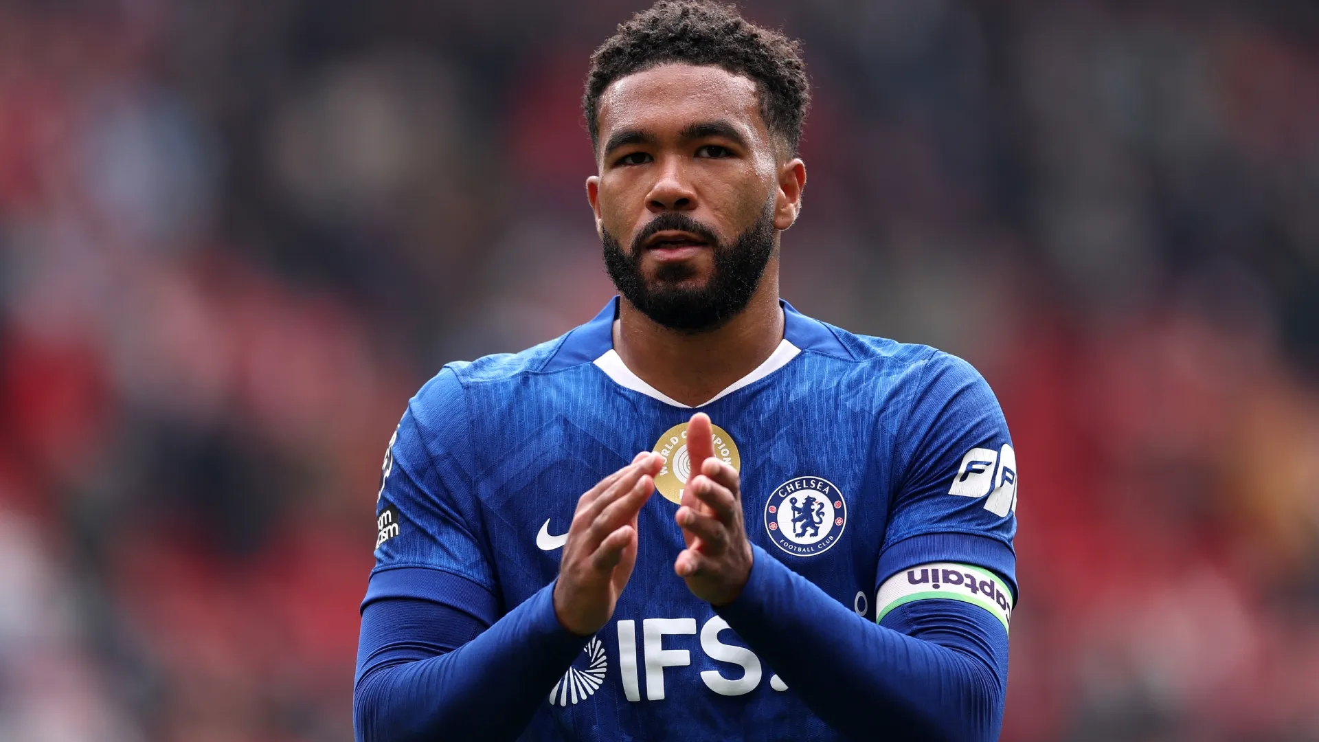 Reece James of Chelsea during the Premier League match (Source: Carl Recine/Getty Images)