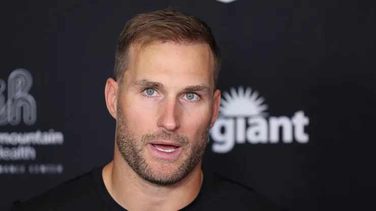 Kirk Cousins quarterback of the Las Vegas Raiders