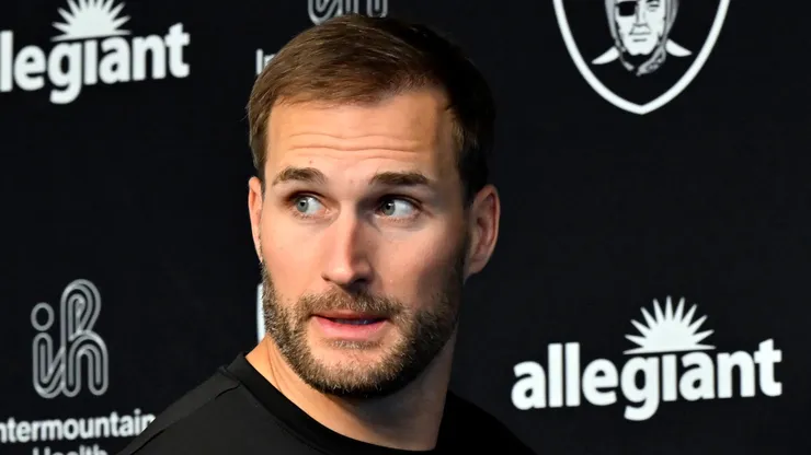 Kirk Cousins quarterback of the Las Vegas Raiders