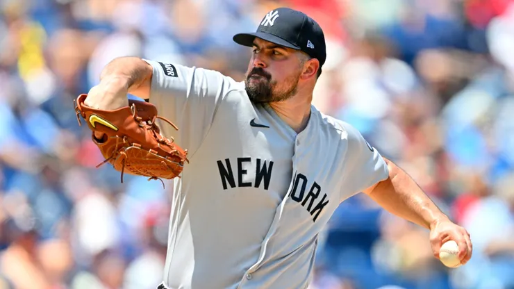 Starting pitcher Carlos Rodón #55 of the New York Yankees.