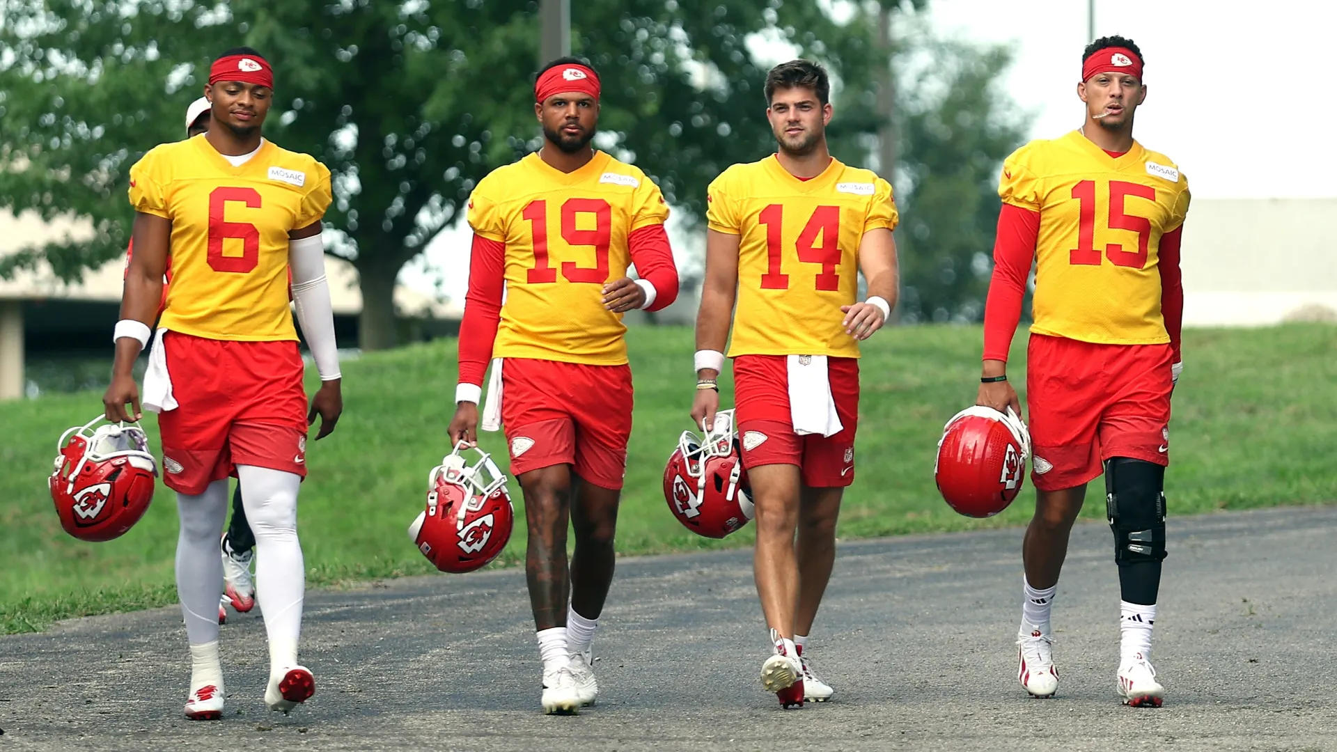 Kansas City Chiefs QB room