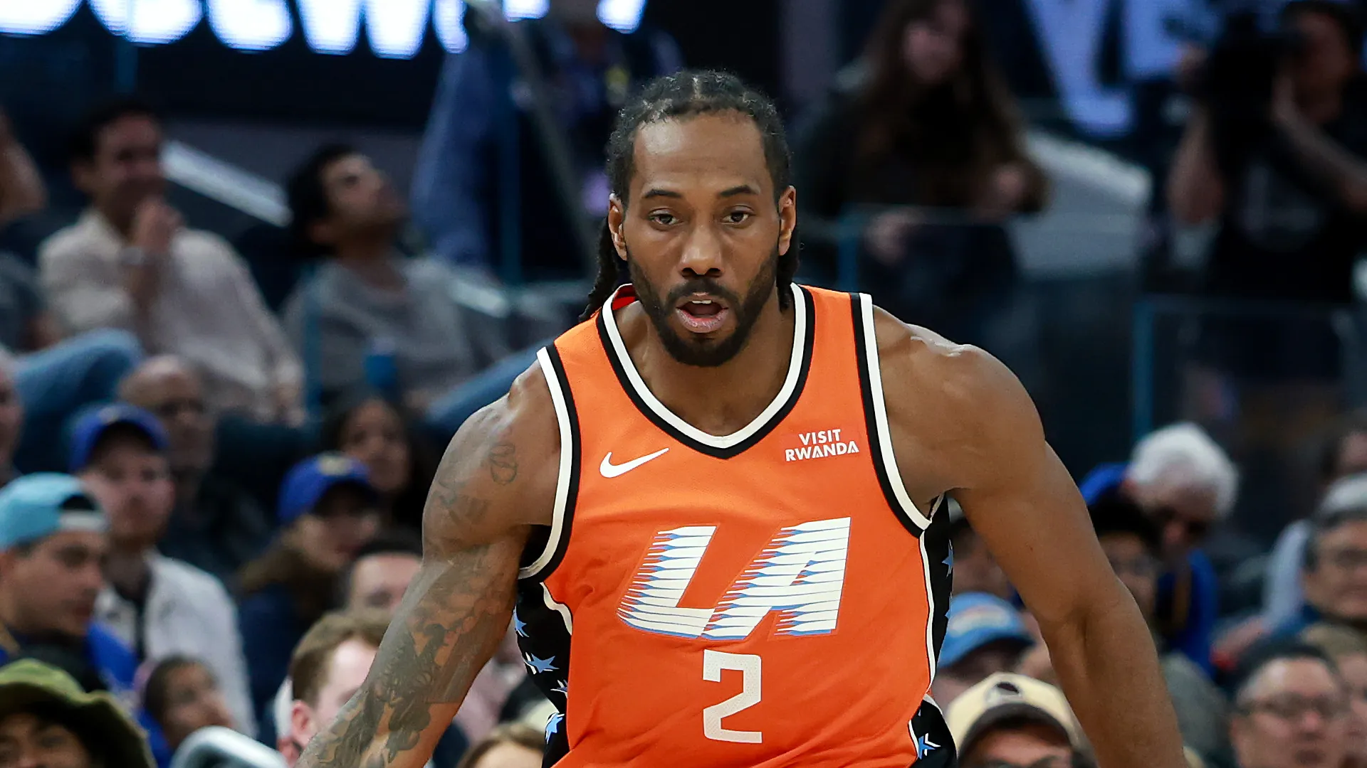 Kawhi Leonard during a LA Clippers match.