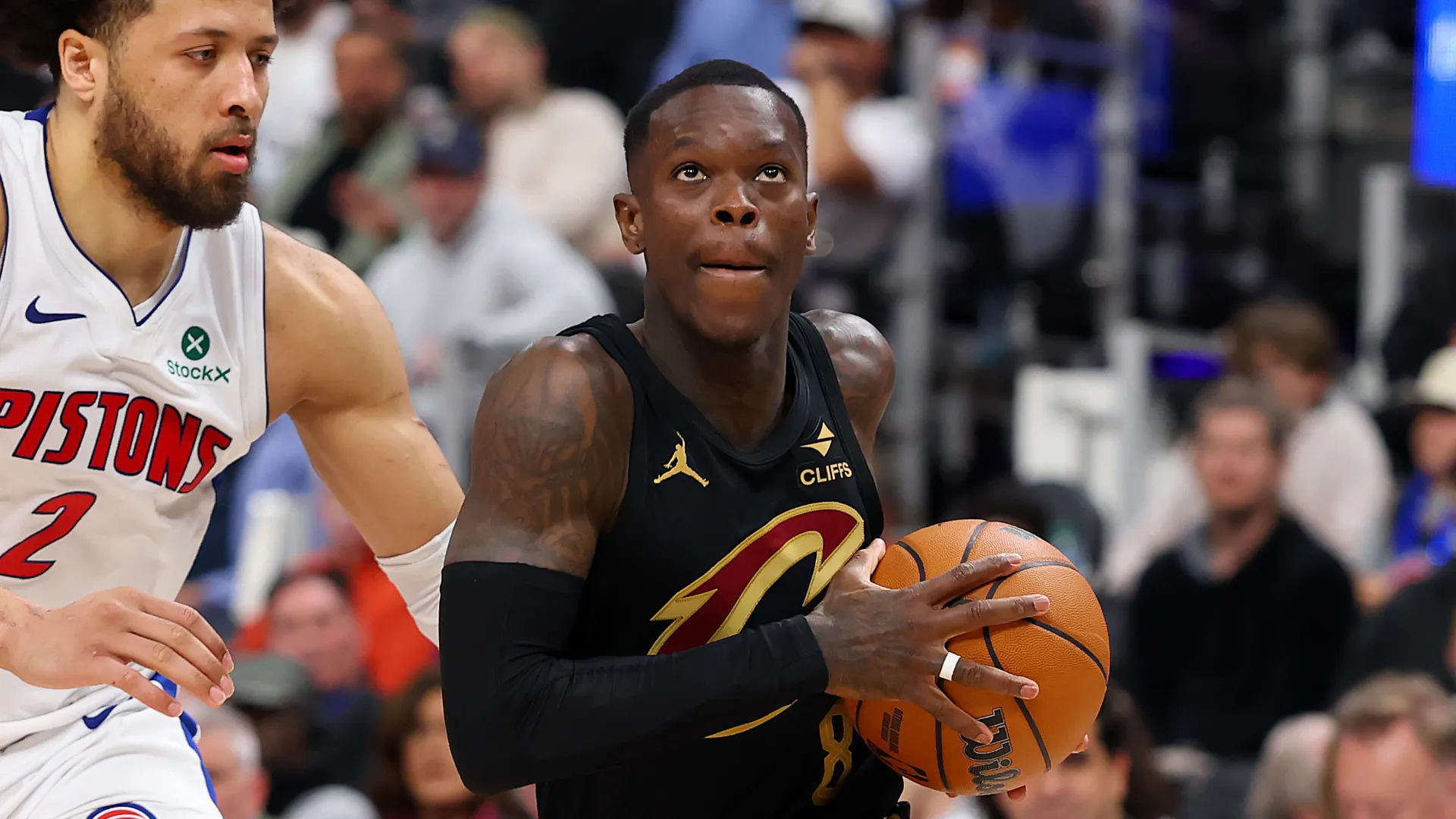 Dennis Schroder of the Cleveland Cavaliers.