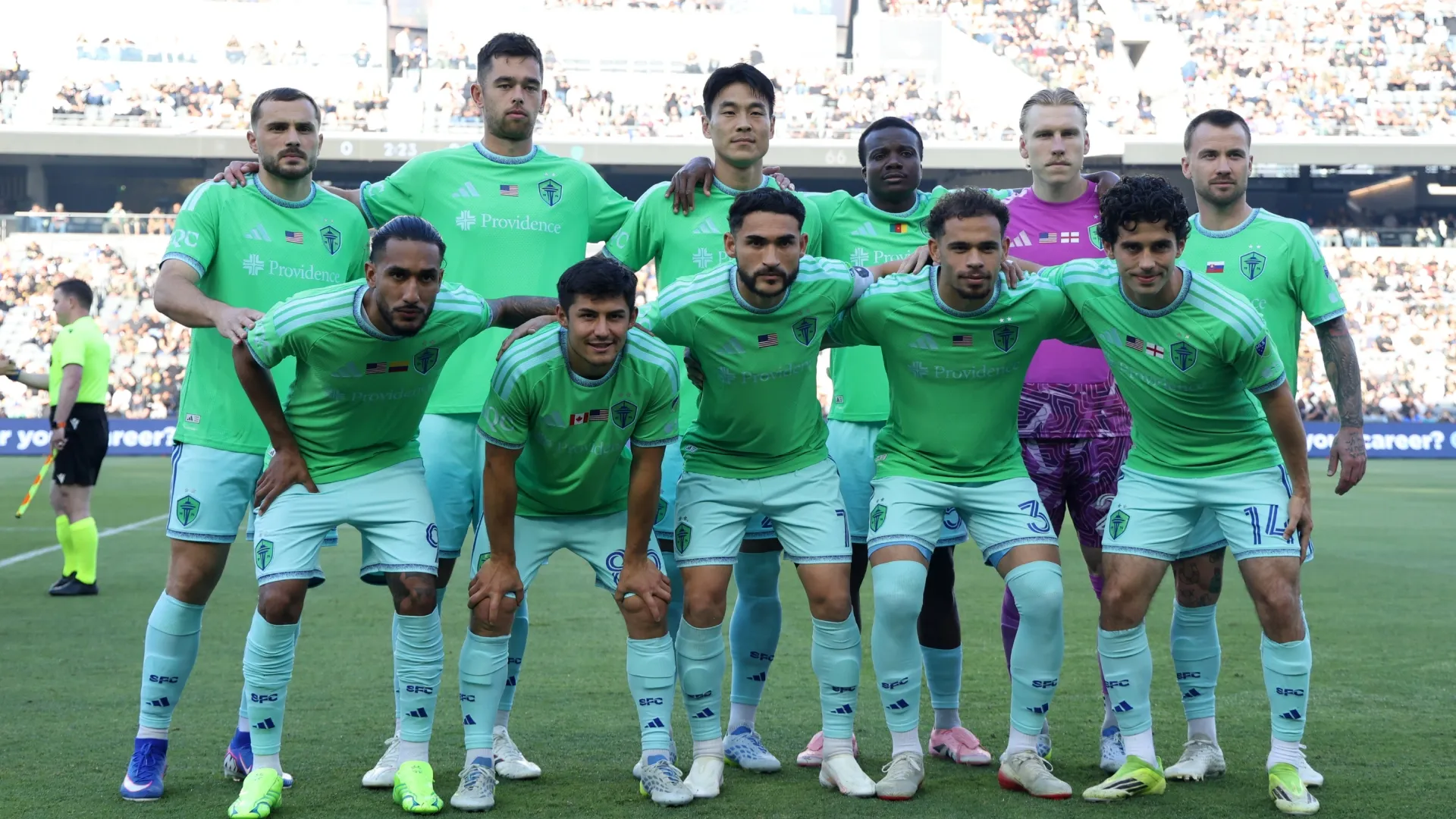 Players of Seattle Sounders (Source: Luiza Moraes/Getty Images)