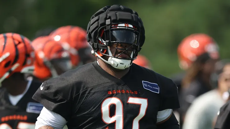 Dexter Lawrence II #97 of the Cincinnati Bengals