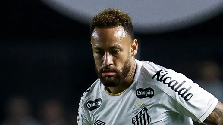 Neymar of Santos.