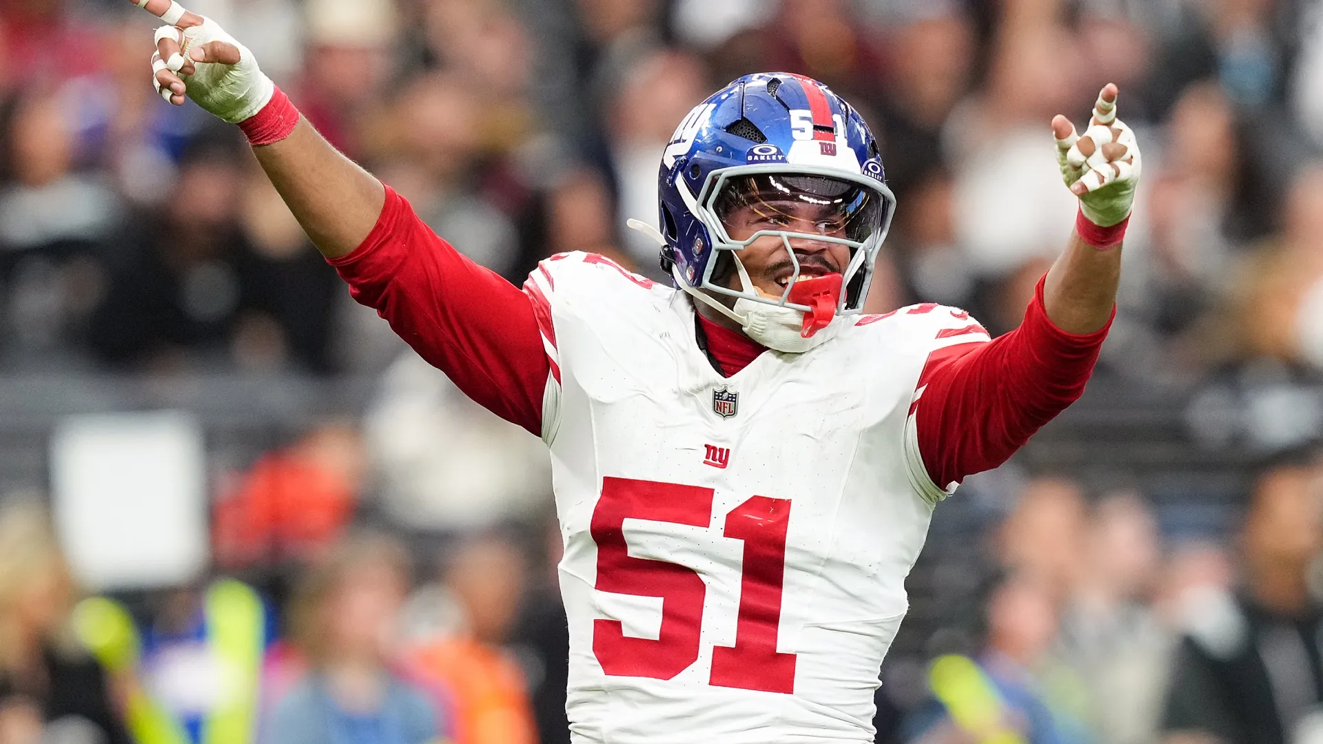 Abdul Carter #51 of the New York Giants