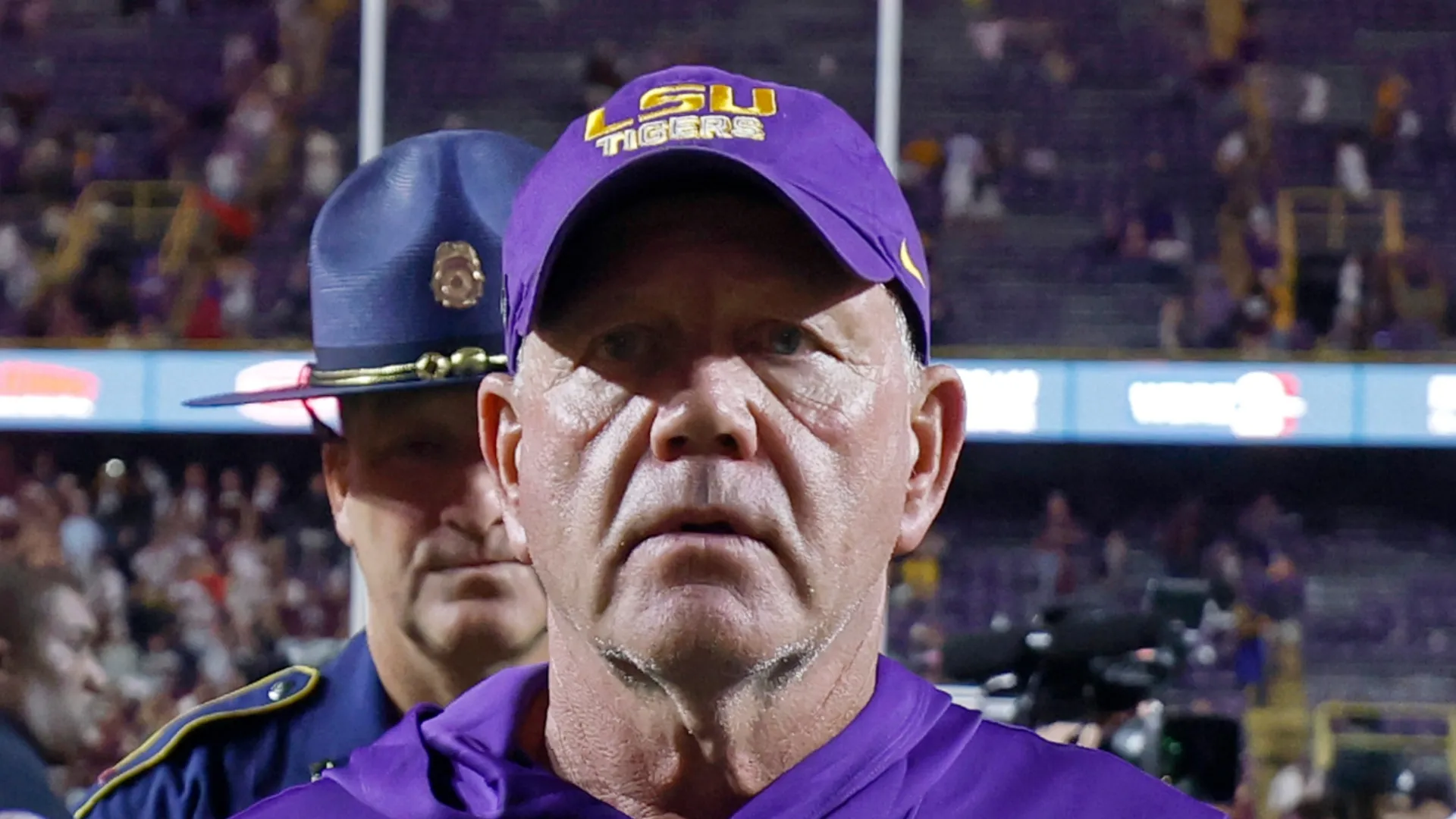 Brian Kelly during the 2025 college football season.