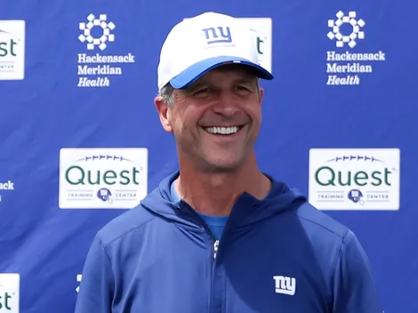 NY Giants, John Harbaugh celebrate Jaxson Dart’s sliding at training camp