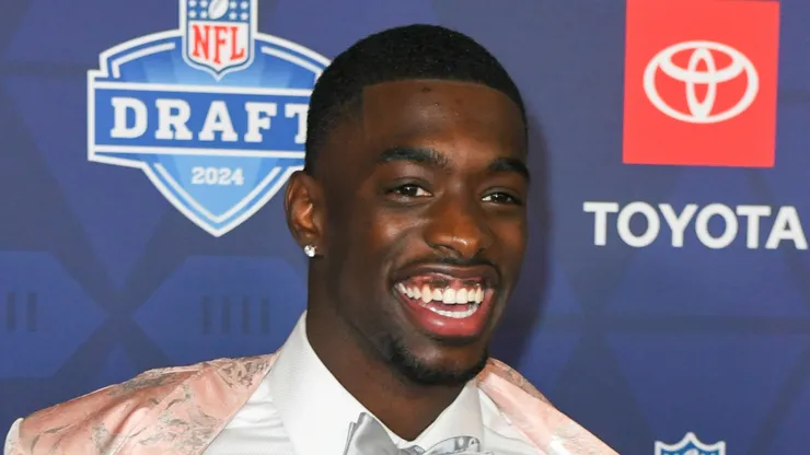Terrion Arnold at the 2024 NFL Draft.