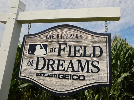 How many fans are attending today's Field of Dreams Game?