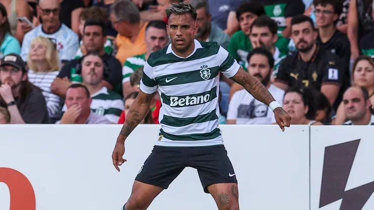 Rodrigo Zalazar of Sporting CP during the pre-season friendly match