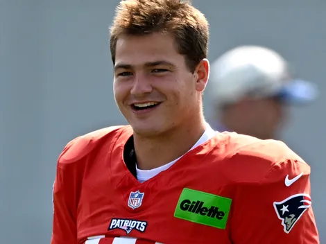 Is Drake Maye playing today vs Indianapolis Colts?
