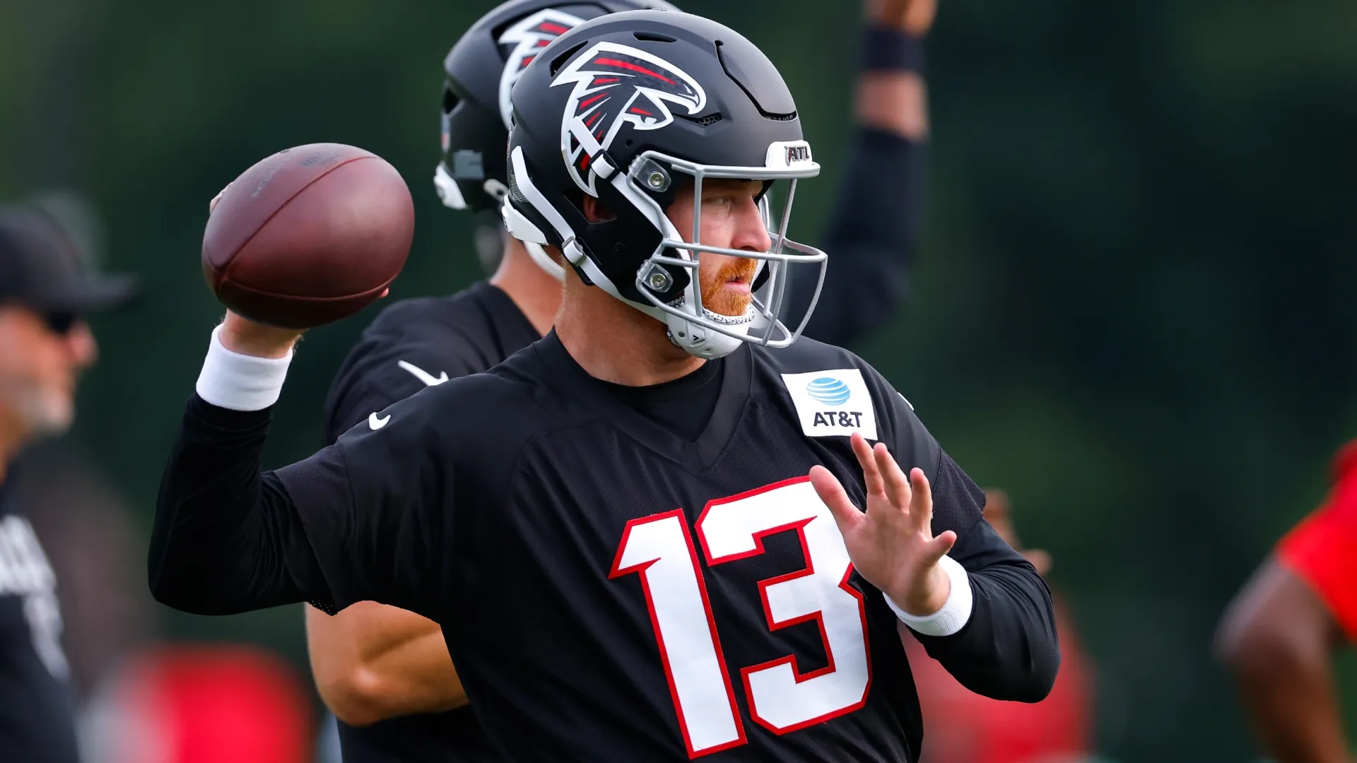 Cooper Rush #13 of the Atlanta Falcons (Source: Todd Kirkland/Getty Images)