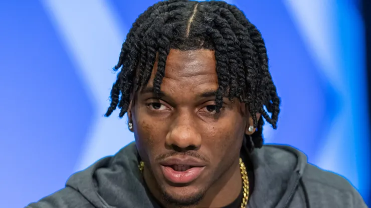 Malik Nabers of the New York Giants.