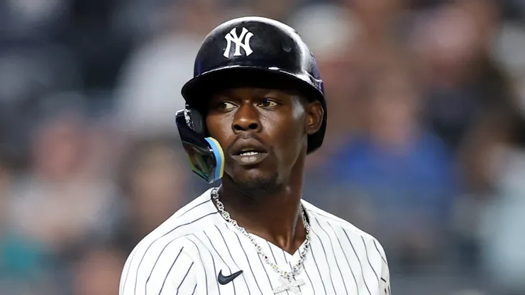 Jazz Chisholm Jr. #13 of the New York Yankees.