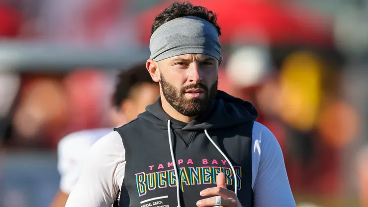 Baker Mayfield #6 of the Tampa Bay Buccaneers