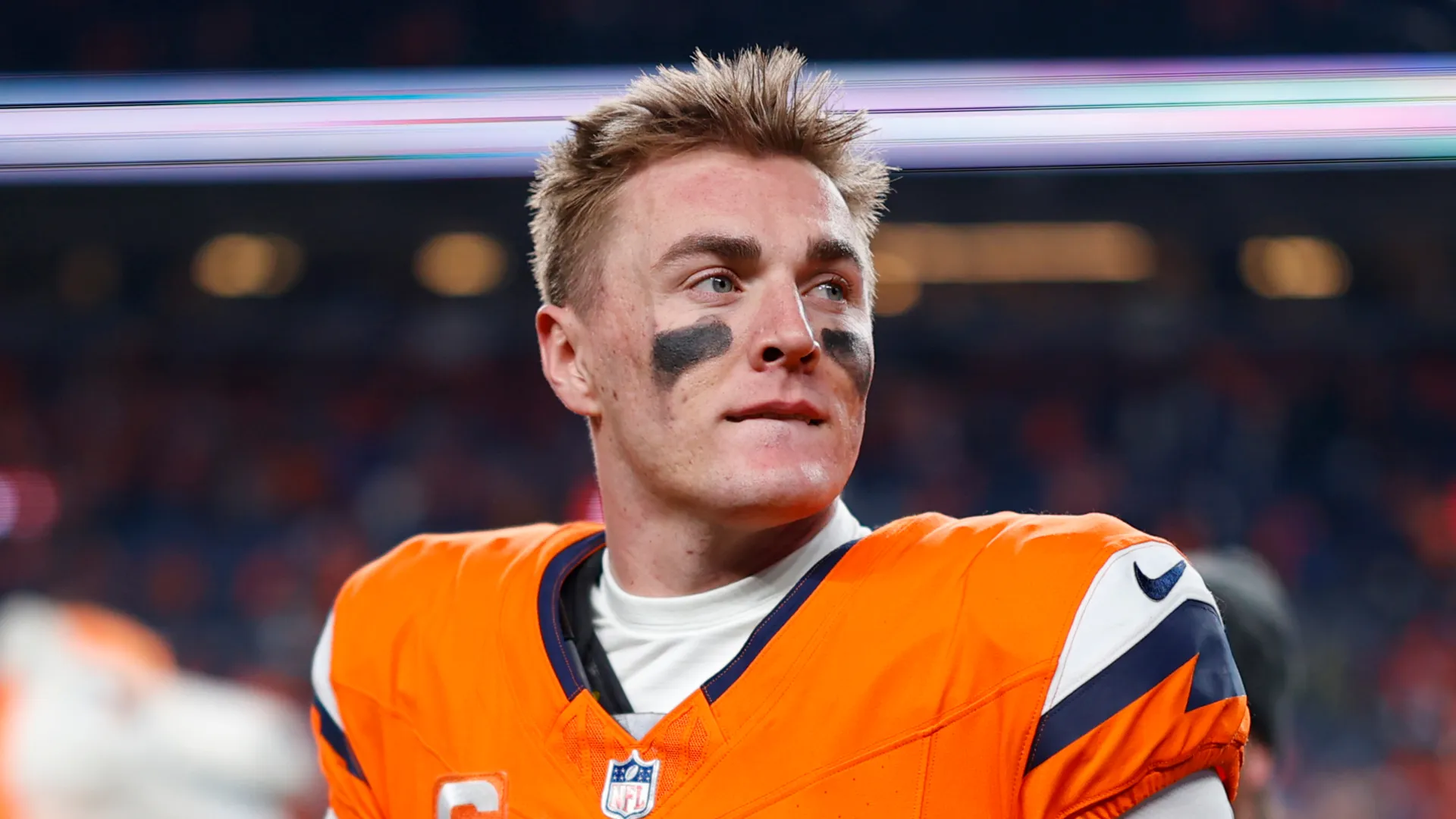 Bo Nix #10 of the Denver Broncos.