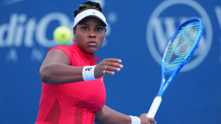 Taylor Townsend during day three of the Cincinnati Open
