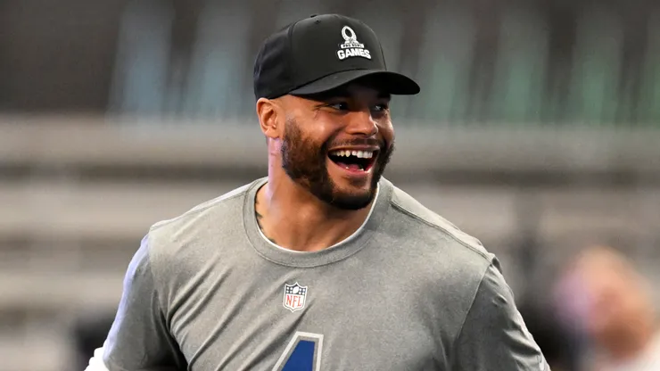 Dak Prescott #4 of the Dallas Cowboys.