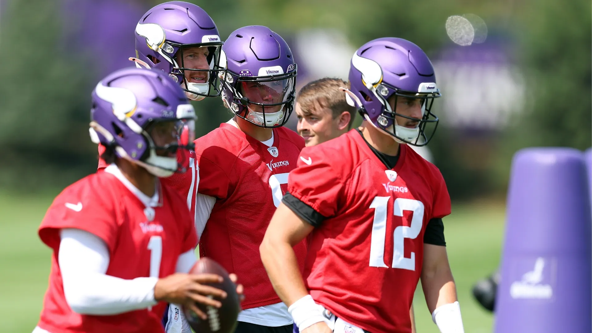 Minnesota Vikings QB room
