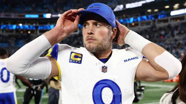 Matthew Stafford #9 of the Los Angeles Rams
