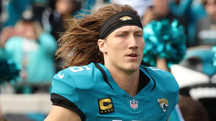 Trevor Lawrence #16 of the Jacksonville Jaguars