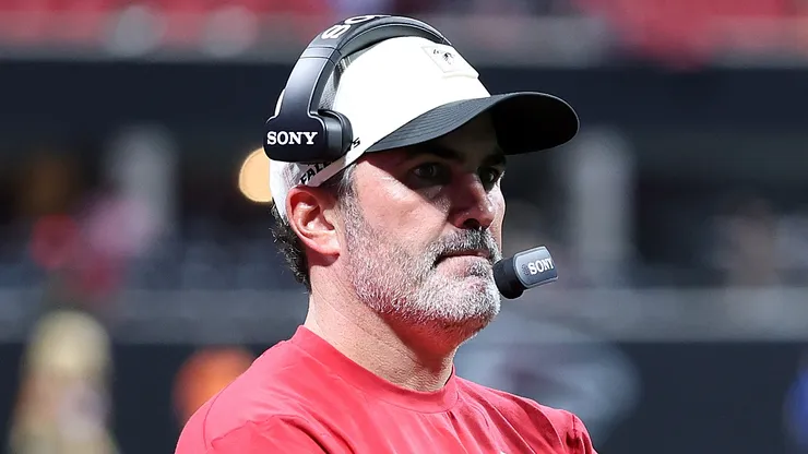 Head coach Kevin Stefanski of the Atlanta Falcons.