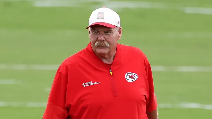 Head coach Andy Reid of Kansas City Chiefs.