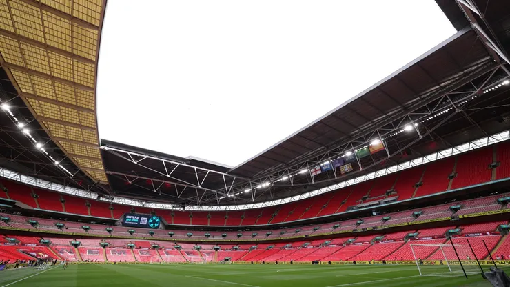 General view inside the stadium.