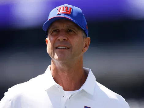 Harbaugh rants on play where NY Giants QB Jaxson Dart got hit