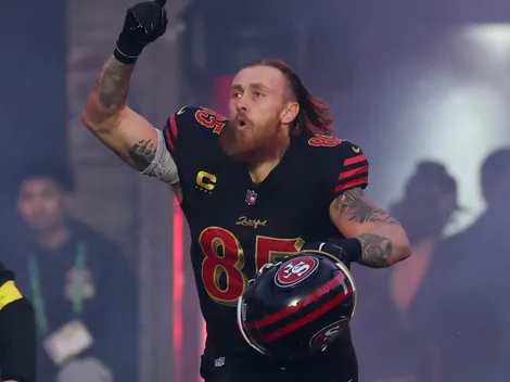 49ers’ George Kittle reportedly signals he is close to injury return