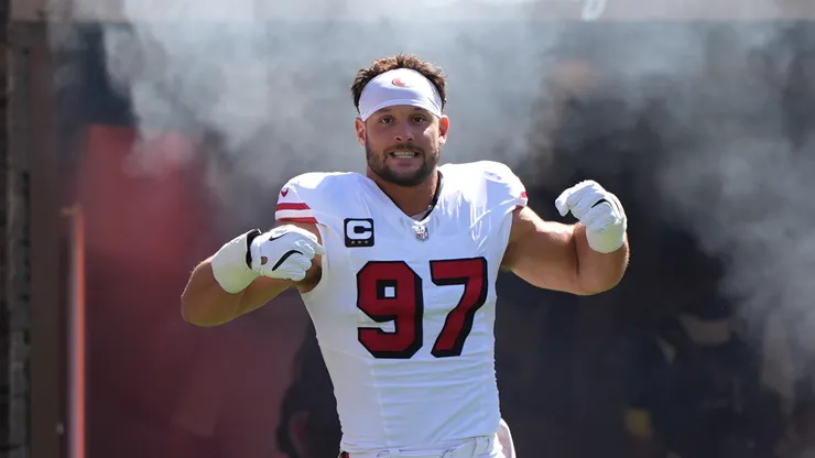 Nick Bosa of San Francisco 49ers.