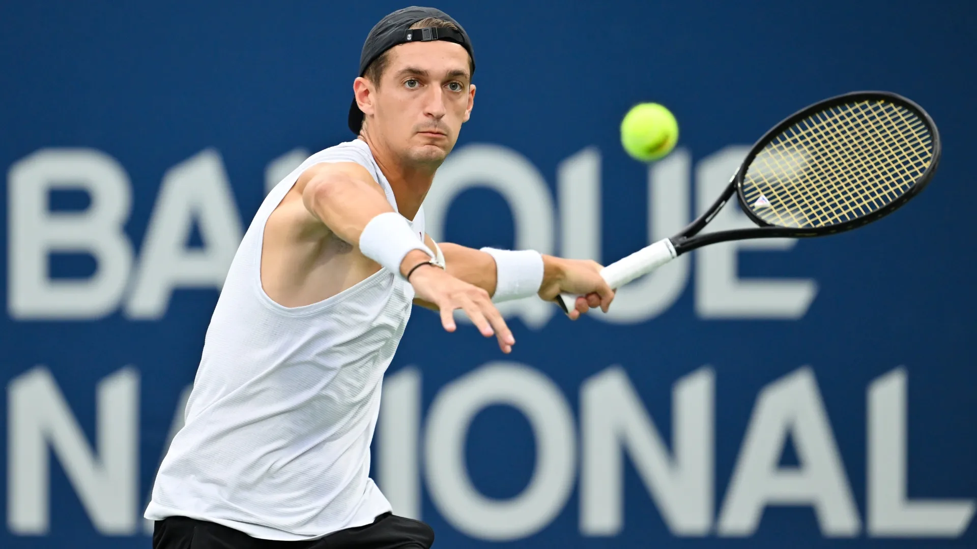 Terence Atmane during day six of the ATP 1000 National Bank Open (Source: Minas Panagiotakis/Getty Images)