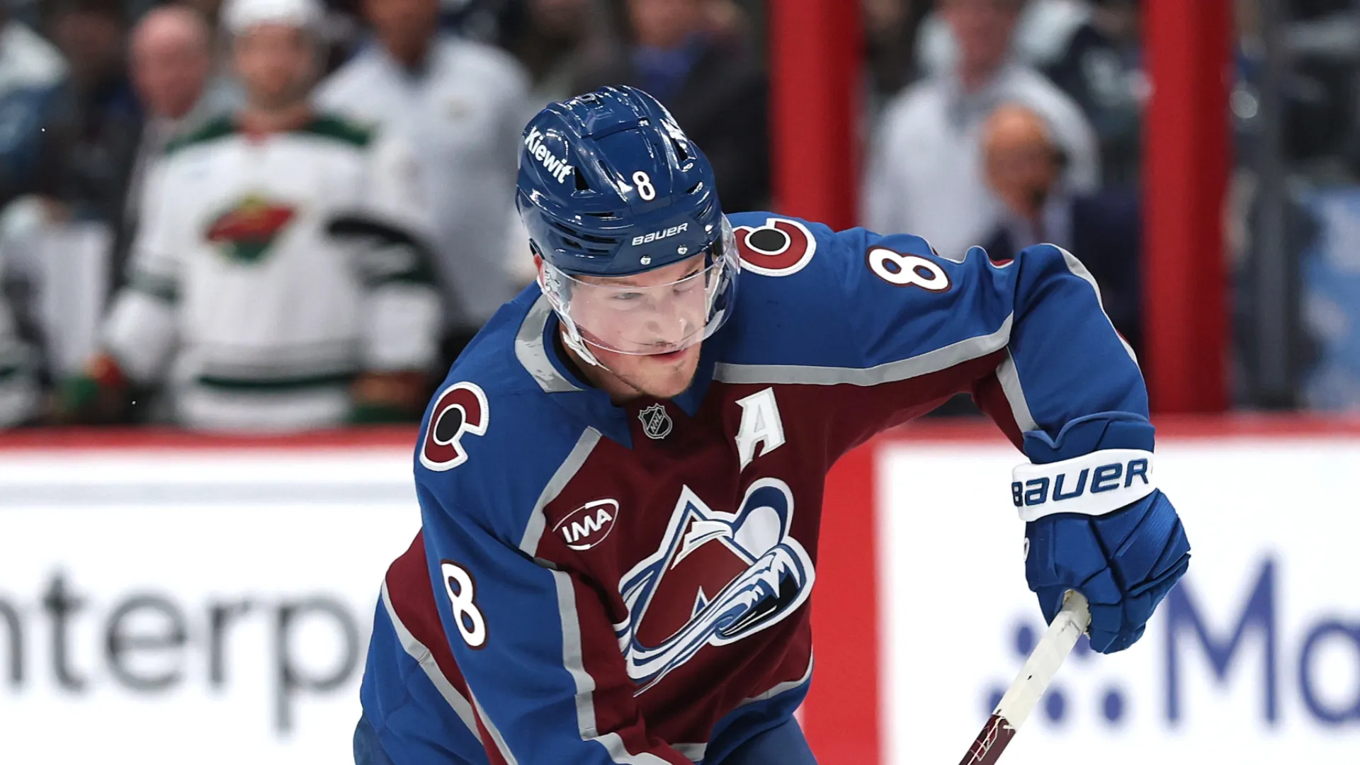 Cale Makar during 2026 Stanley Cup Playoffs.