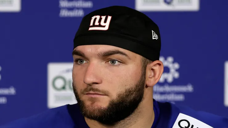 Cam Skattebo #44 of the New York Giants.