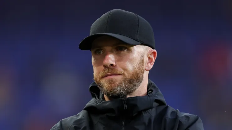 Michael Bradley looks on before a match.